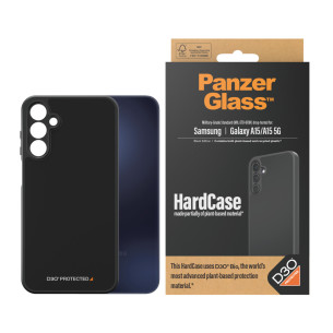 Гръб PanzerGlass HardCase D3O за Samsung A15/A15 5G - Черен