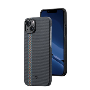 Гръб Pitaka Fusion Weaving MagEZ Case 3 за iPhone 14 - Rhapsody