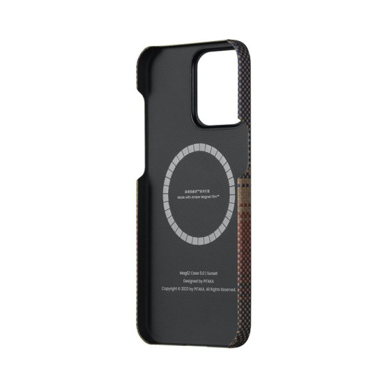 Гръб Pitaka MagEZ 5 case, sunset - iPhone 15 Pro Max - Sunset