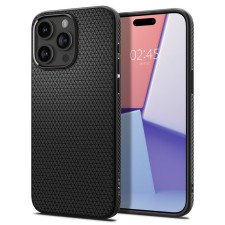Гръб Spigen Liquid Air за iPhone 15 Pro Max - Черен