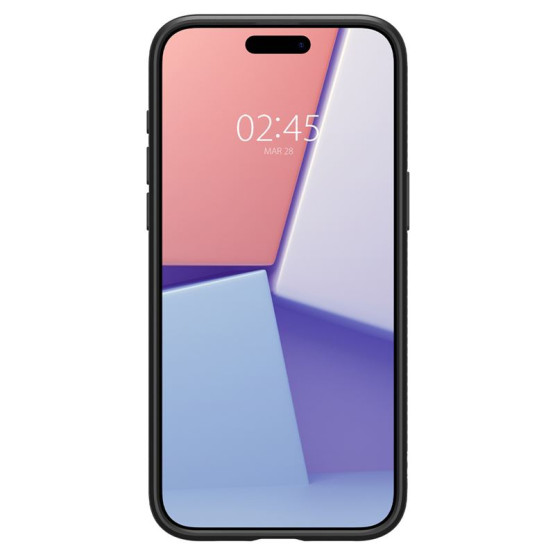 Гръб Spigen Liquid Air за iPhone 15 Pro Max - Черен