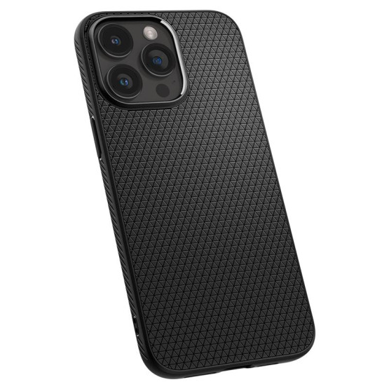 Гръб Spigen Liquid Air за iPhone 15 Pro Max - Черен