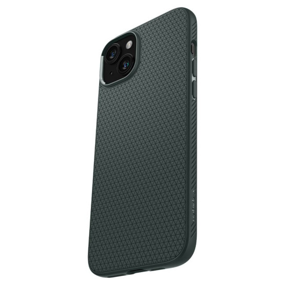 Гръб Spigen Liquid Air за iPhone 15 - Зелен