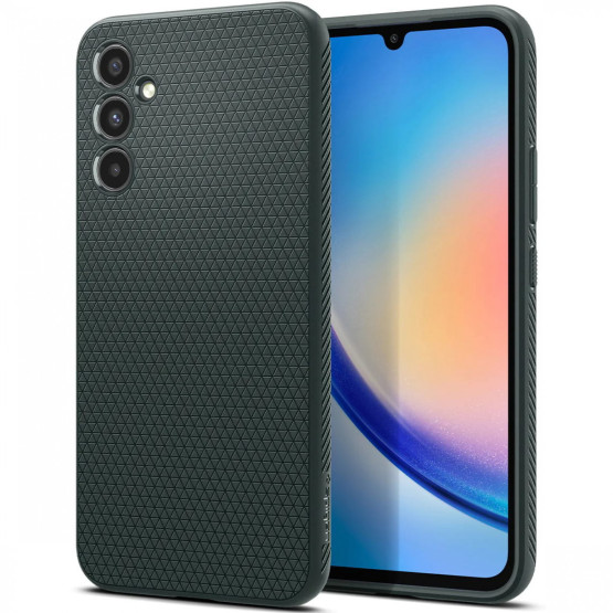 Гръб Spigen Liquid Air за Samsung Galaxy A34 5G - Зелен