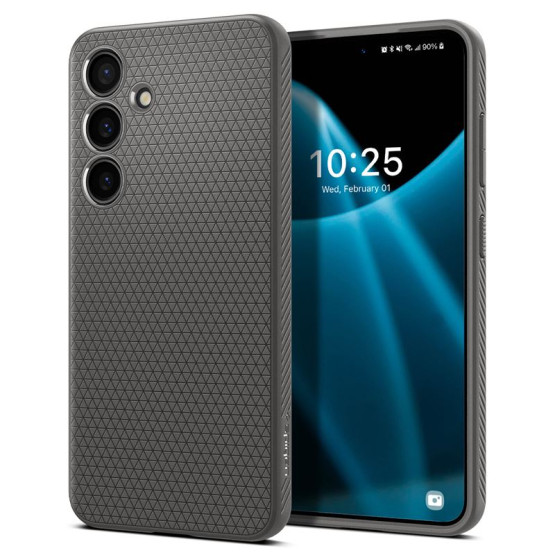 Гръб Spigen Liquid Air за Samsung Galaxy S24 - Сив