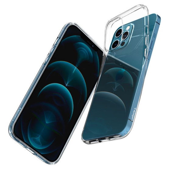 Гръб Spigen Liquid Crystal за Iphone 12/12 Pro, Прозрачен