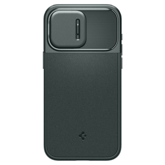 Гръб Spigen Optik Armor MagSafe за iPhone 15 Pro- Зелен
