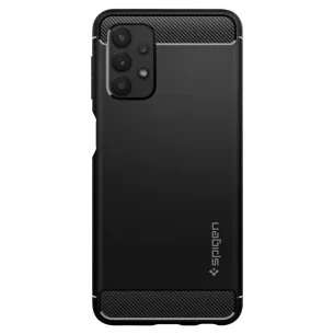 Гръб Spigen Rugged Armor за Samsung Galaxy A32 5G - Черен
