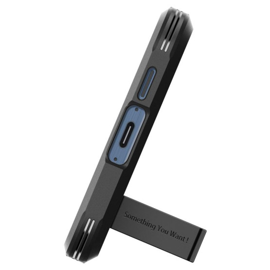 Гръб Spigen Tough Armor за Samsung Galaxy A55 - Черен