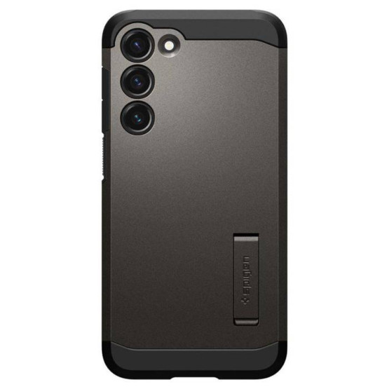 Гръб Spigen Tough Armor за Samsung Galaxy S23 - Черен металик