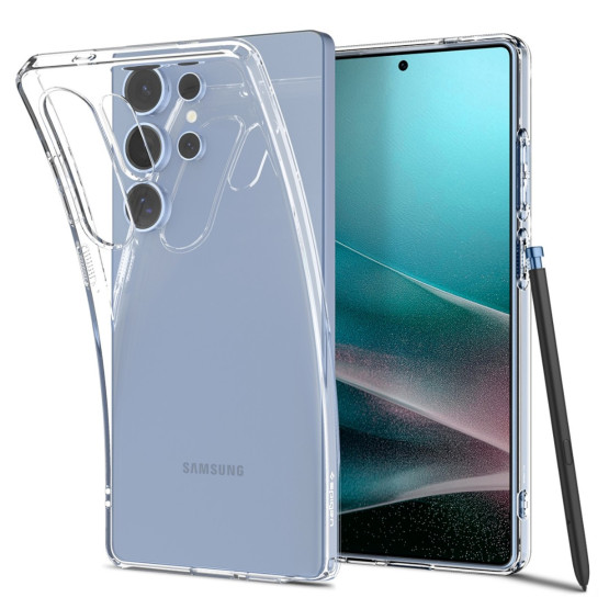 Гръб Spigen за Samsung Galaxy S25 Ultra, Liquid Crystal, Прозрачен