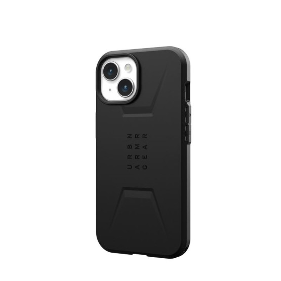 Гръб UAG Civilian MagSafe за iPhone 15 - Черен