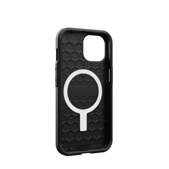 Гръб UAG Civilian MagSafe за iPhone 15 - Черен