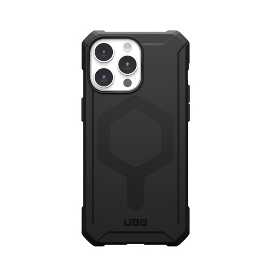 Гръб UAG Essential Armor MagSafe за iPhone 15 Pro Max - Черен
