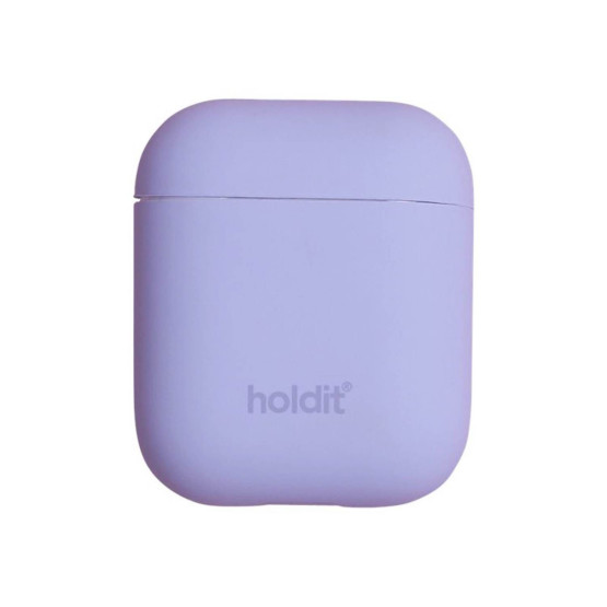 Калъф Holdit Silicone Case за AirPods 1/2 - Лилав