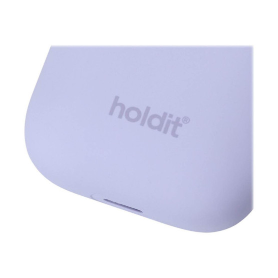Калъф Holdit Silicone Case за AirPods 1/2 - Лилав