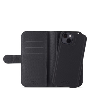 Калъф Holdit Wallet Mag за iPhone 14 Plus - Черен