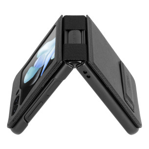 Калъф Nillkin Qin Book Case за Samsung Galaxy Z Flip 5 - Черен