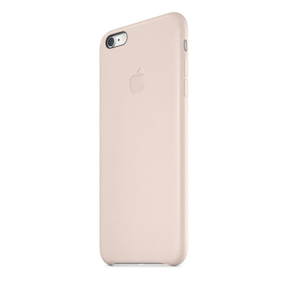 Оригинален гръб Apple Leather Cover for iPhone 6/6S Plus - Soft Pink, MGQW2ZM/A