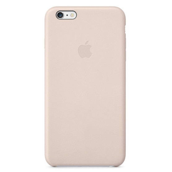 Оригинален гръб Apple Leather Cover for iPhone 6/6S Plus - Soft Pink, MGQW2ZM/A