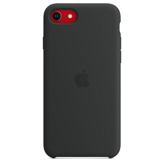 Оригинален гръб Apple Silicone Cover за iPhone 7/8/SE2020/SE2022 - Черен, MN6E3ZM/A