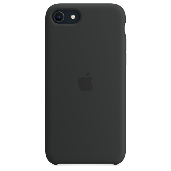 Оригинален гръб Apple Silicone Cover за iPhone 7/8/SE2020/SE2022 - Черен, MN6E3ZM/A