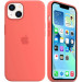 Оригинален гръб Apple Silicone Magsafe Cover за iPhone 13 - Pink Pomelo, MM253FE/A