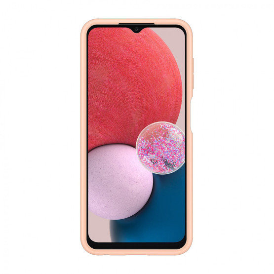 Оригинален гръб Samsung Card Slot Cover за Galaxy A13 4G - Peach, EF-OA135TPE