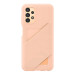 Оригинален гръб Samsung Card Slot Cover за Galaxy A13 4G - Peach, EF-OA135TPE
