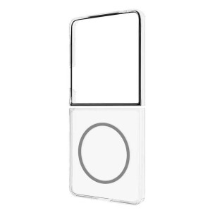 Оригинален калъф Samsung за Galaxy Z Flip 7, Clear Magnet, Прозрачен,GP-FFF766YC