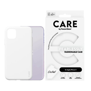 Гръб CARE by PanzerGlass Fashion за iPhone 11 , White Orchid