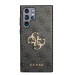 Гръб Guess PU 4G Metal Logo Case за Samsung Galaxy S23 Ultra - Сив