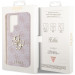 Гръб Guess PU 4G Metal Logo Case за Samsung Galaxy S24 Ultra - Розов
