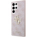 Гръб Guess PU 4G Metal Logo Case за Samsung Galaxy S24 Ultra - Розов
