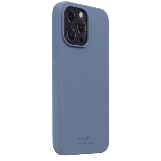 Гръб Holdit Silicone Case за iPhone 13 Pro - Pacific Blue