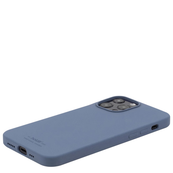Гръб Holdit Silicone Case за iPhone 13 Pro - Pacific Blue