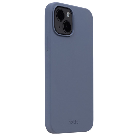 Гръб Holdit Silicone Case за iPhone 14/13 - Син