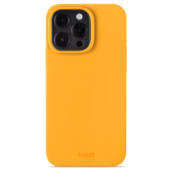 Гръб Holdit Silicone Case за iPhone 14 ProMax - Orange Juice