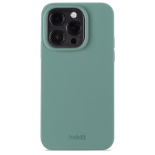 Гръб Holdit Silicone Case за iphone 15 Pro - Зелен