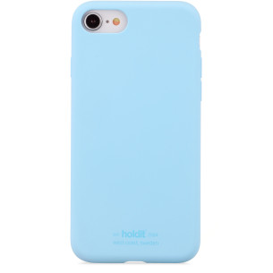 Гръб Holdit Silicone Case за iPhone 7/8/SE - Light Blue