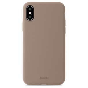 Гръб Holdit Silicone Case за iPhone X/Xs - Mocha Brown