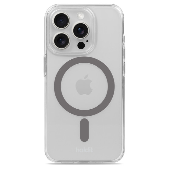 Гръб Holdit за iPhone 15 Pro, MagSafe Case,Черен