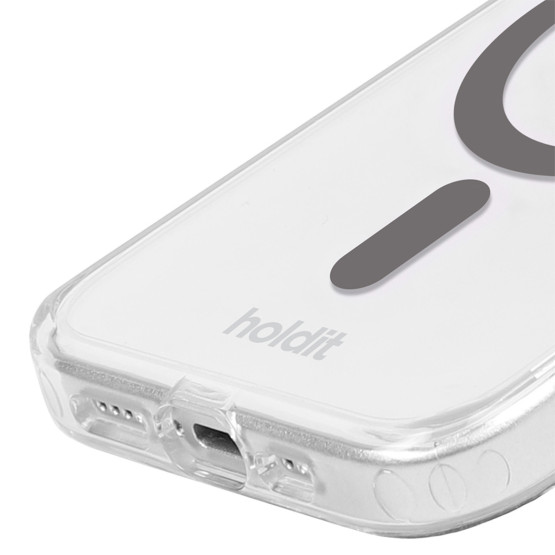 Гръб Holdit за iPhone 15 Pro, MagSafe Case,Черен