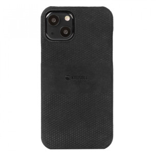 Гръб Krusell Leather Cover за Iphone 13 - Черен