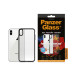 Гръб PanzerGlass за IPhone XS Max Clear Case - Черна рамка