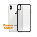 Гръб PanzerGlass за IPhone XS Max Clear Case - Черна рамка