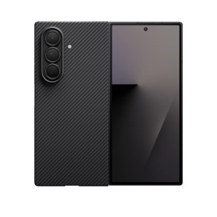 Гръб Pitaka Ultra-Slim Case за Samsung Galaxy Z Fold 7 - Сив/Черен
