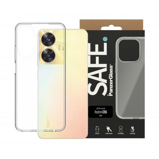 Гръб Safe Case за Realme C55 / C35 - Прозрачен