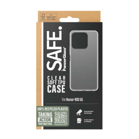 Гръб Safe за Honor 400 5G, Прозрачен