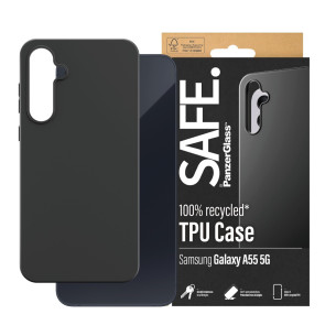 Гръб Safe за Samsung Galaxy A55 5G, TPU, Черен